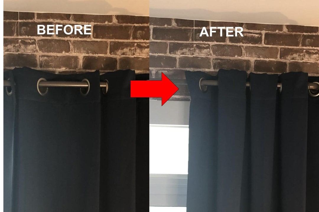 Curtain Spacers Perfectly Spaced Panels Pack of 10 Spacers. Etsy