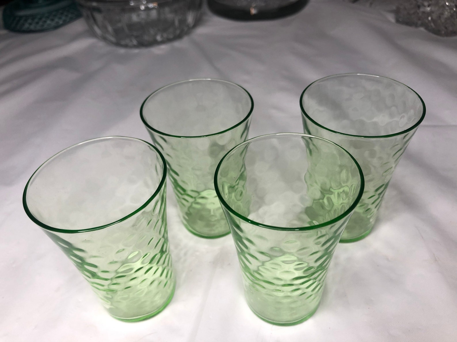 Four 3 Uranium Shot Glasses including Black Light Pen Etsy