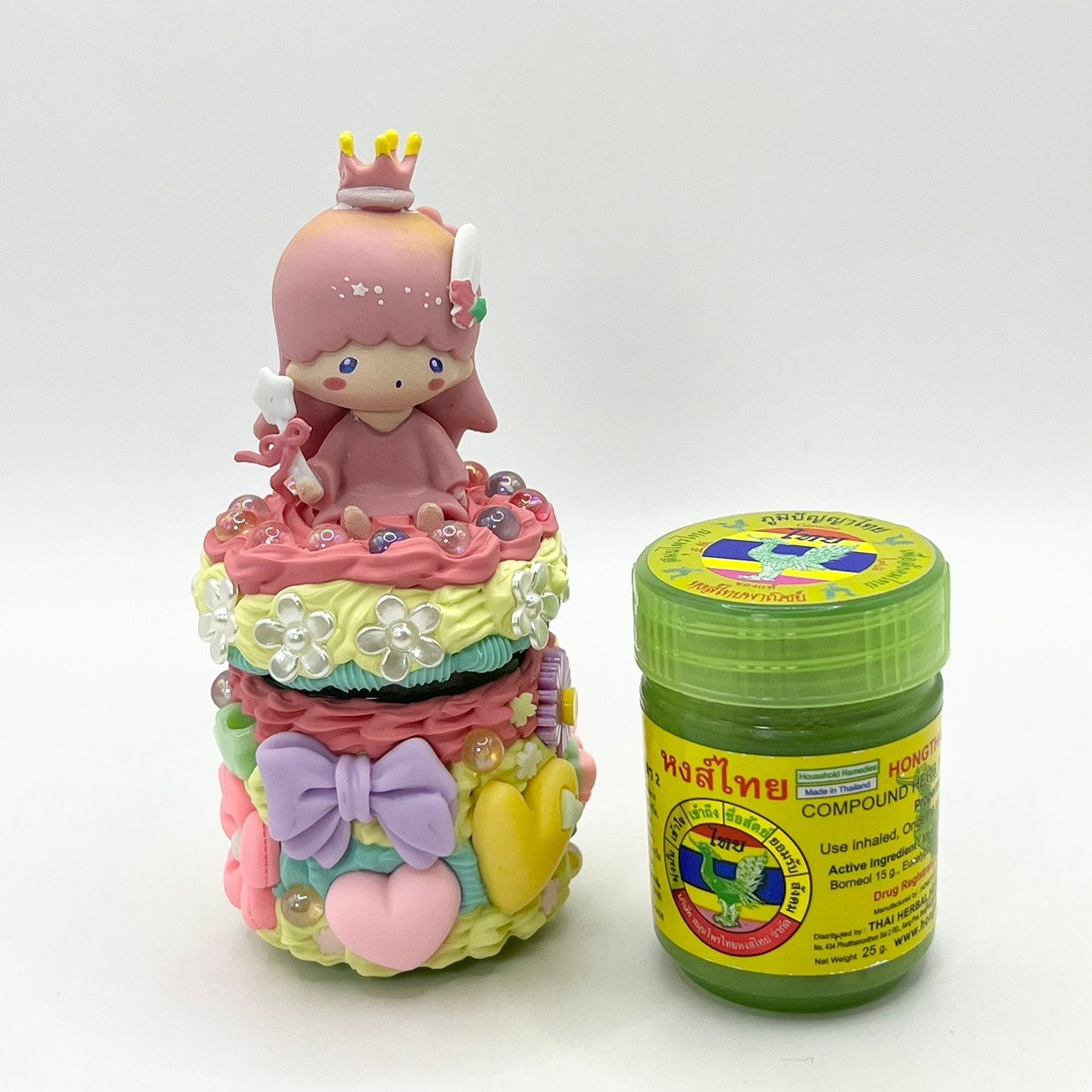 Hong Thai Herbal Inhaler Traditional Organic With Little Twin Stars