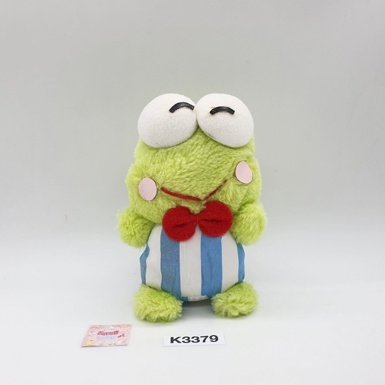 Vintage Sanrio Keroppi Girl Beanie Plush Soft Toy Doll 5.5 / Kawaii Cute  Frog Mascot Hello Kitty Family -  Denmark