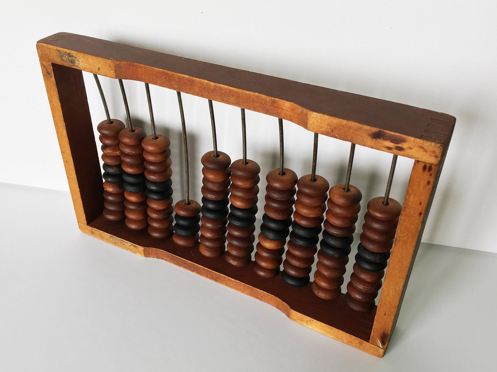 Wooden vintage calculator Home decor Etsy
