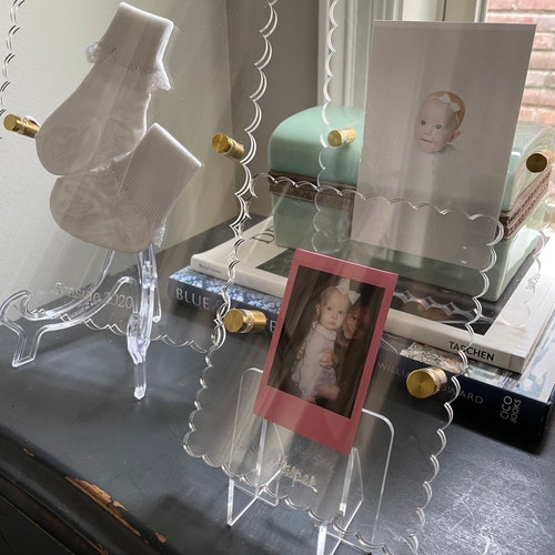 Acrylic Scarf Frame Floating Square With Bolts 2440 DIY Etsy