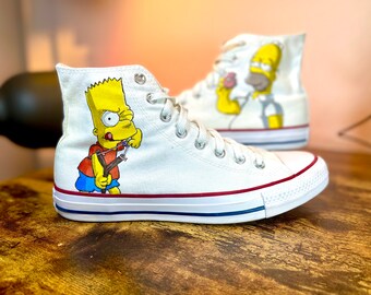 the simpsons converse shoes