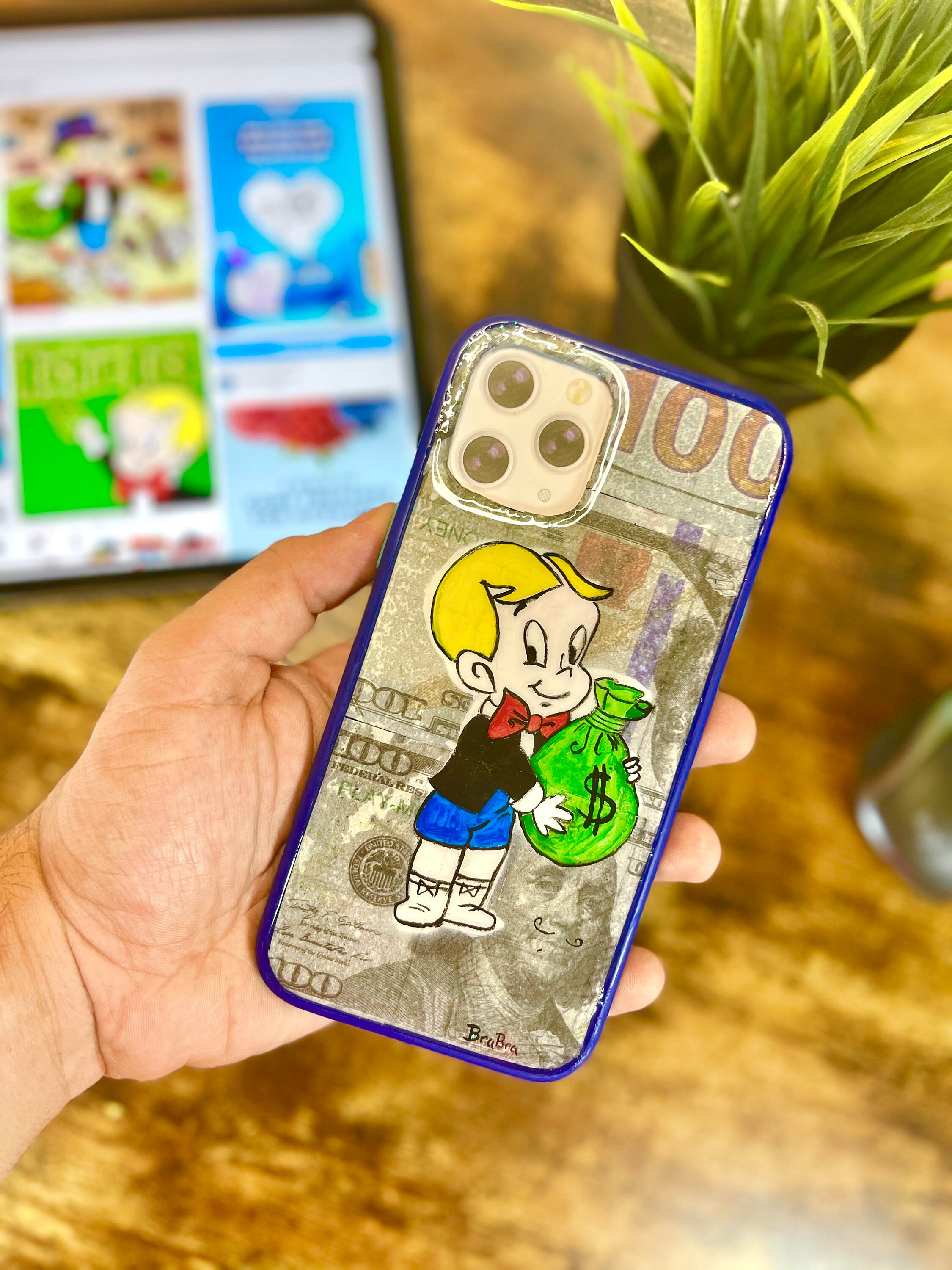 Richie Rich Custom Case IPhone 12 Pro Max Hecho a mano / Etsy