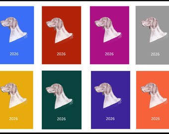 German Shorthaired Pointer (GSP) 2027 Diary: Dog Show or Appointment Planner