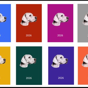 Pointer 2026 Week Per View Diary Dog show dates/appointment