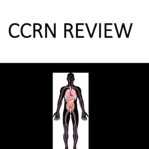 Revisione esame CCRN, guida allo studio esame, foglio riassuntivo, revisione stampabile, certificazione, preparazione test, terapia intensiva, terapia intensiva, infermiere autorizzato, RN