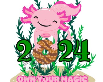 Girl Scout Cookies 2024, Axolotl theme, axolotl sublimation,png