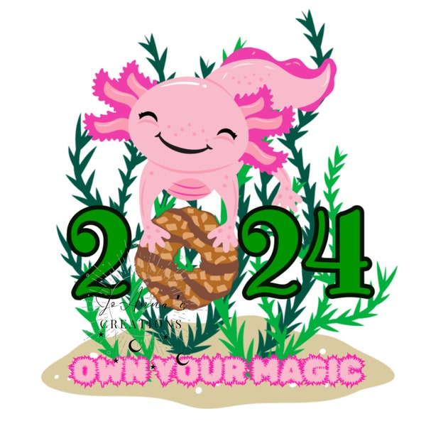 Girl Scout Cookies 2024, Axolotl theme, axolotl sublimation,png