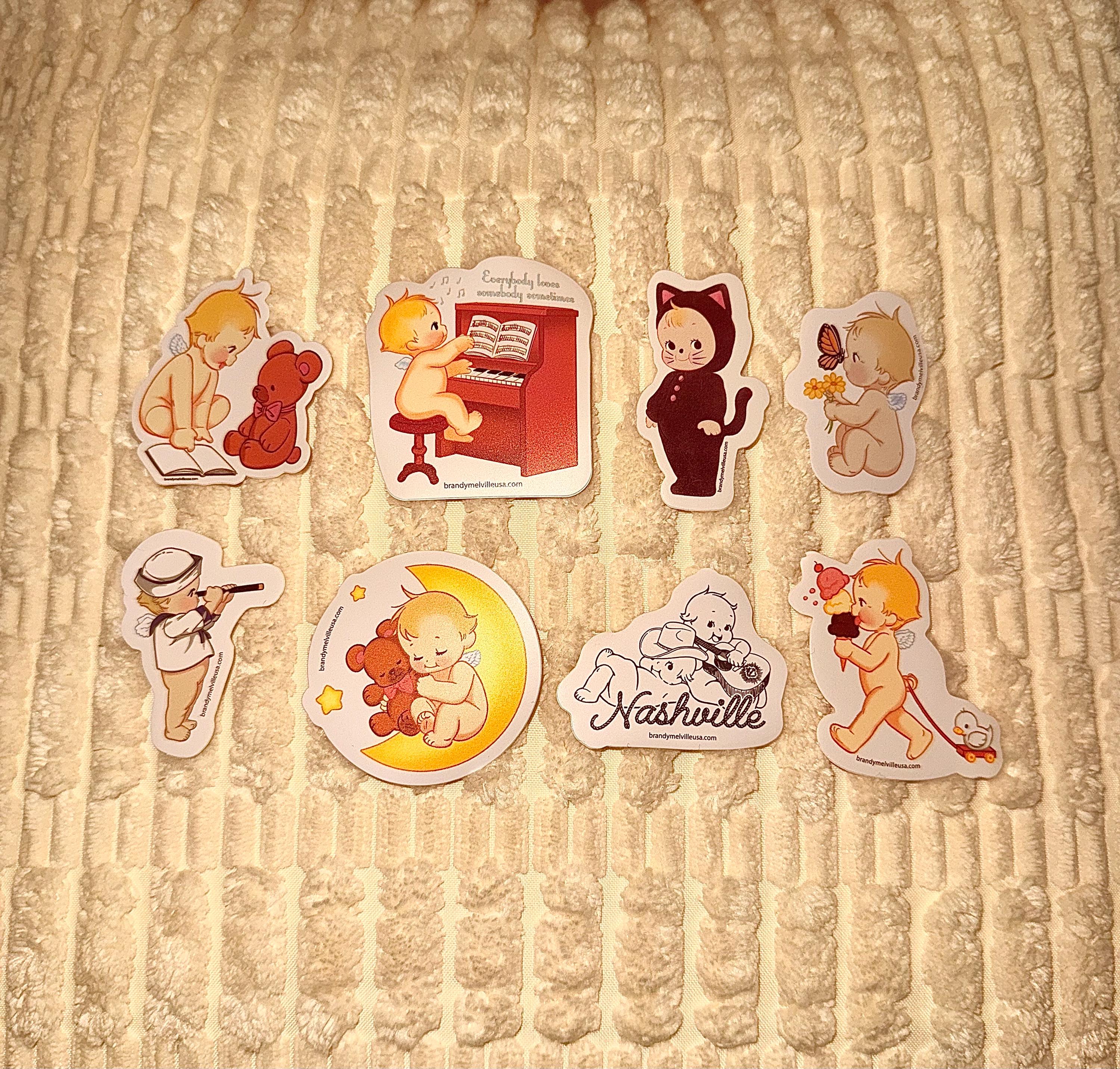 Brandy Melville Baby Stickers - Etsy Australia