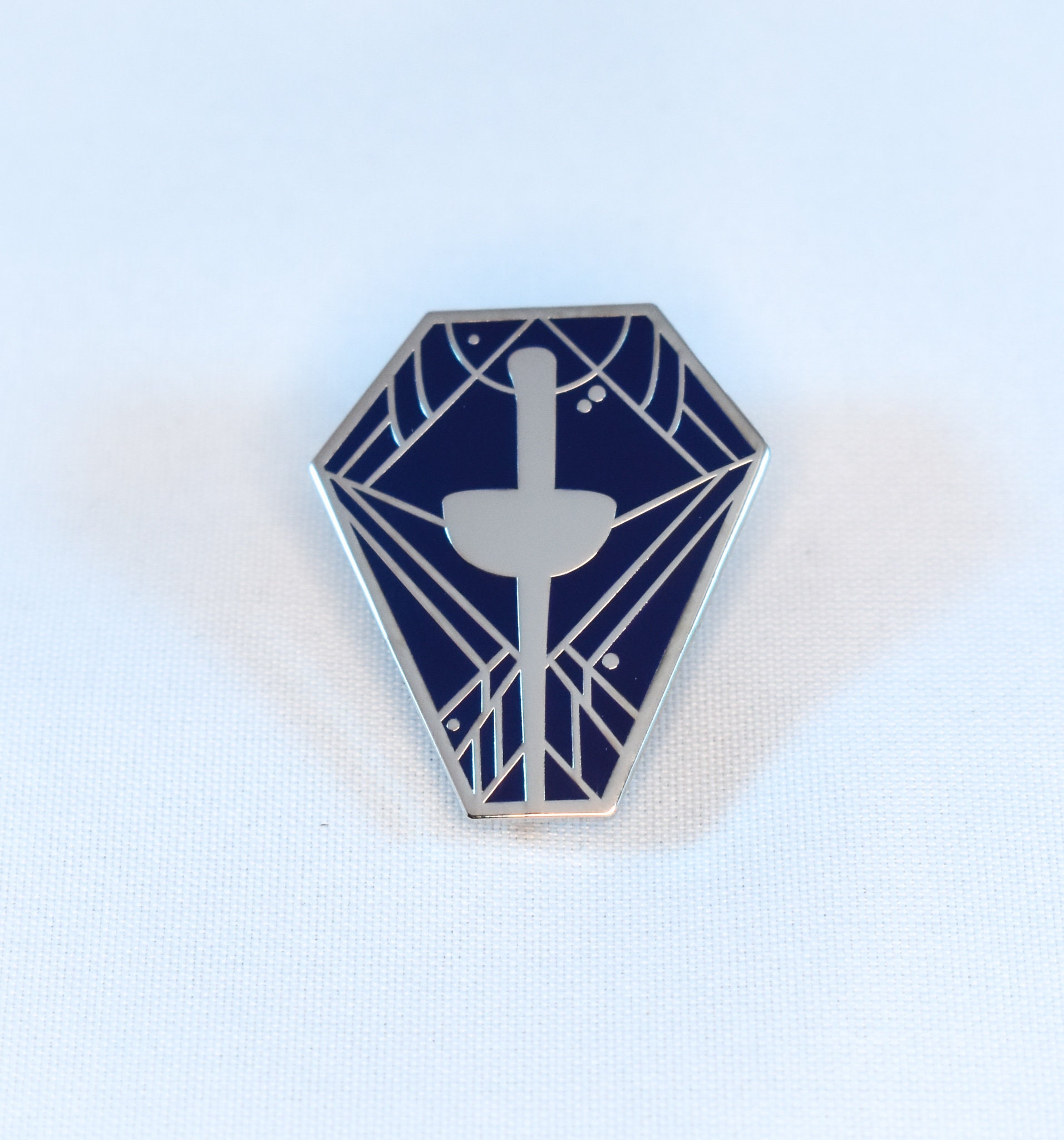Epee Fencing Blade / Sword Hard Enamel Pin Etsy