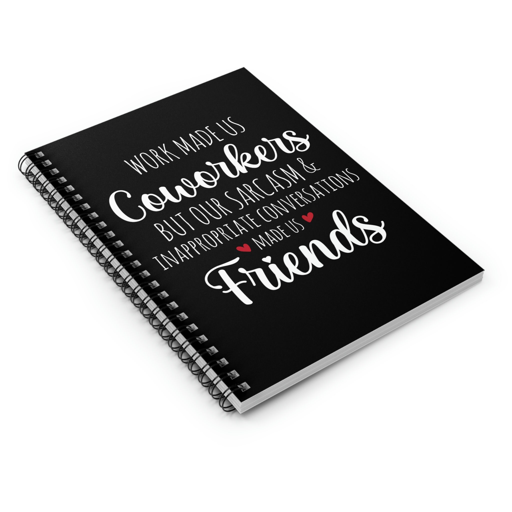 Online Friends Are Not The Same As Real Friends: Coworker Gag Perfect for  Gift Office School Funny Quotes Notebook Composition Wide Ruled (120 Pages)  6x9: Bow, Golden: 9798578352461: Books 