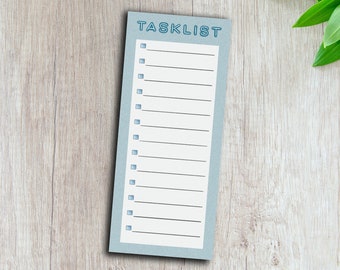 Tasklist Memo Pad | Checklist Notepad | Nancy Drew Inspired Memo Pad | Grocery List | Task List | To Do List