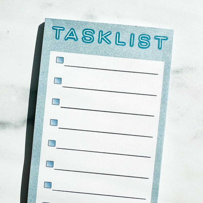 Tasklist Memo Pad | Checklist Notepad | Nancy Drew Inspired Memo Pad ...