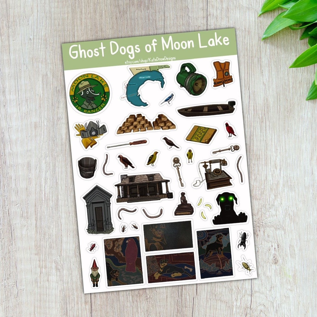 Nancy Drew DOG Stickers | Ghost Dogs of Moon Lake | Aesthetic Stickers ...