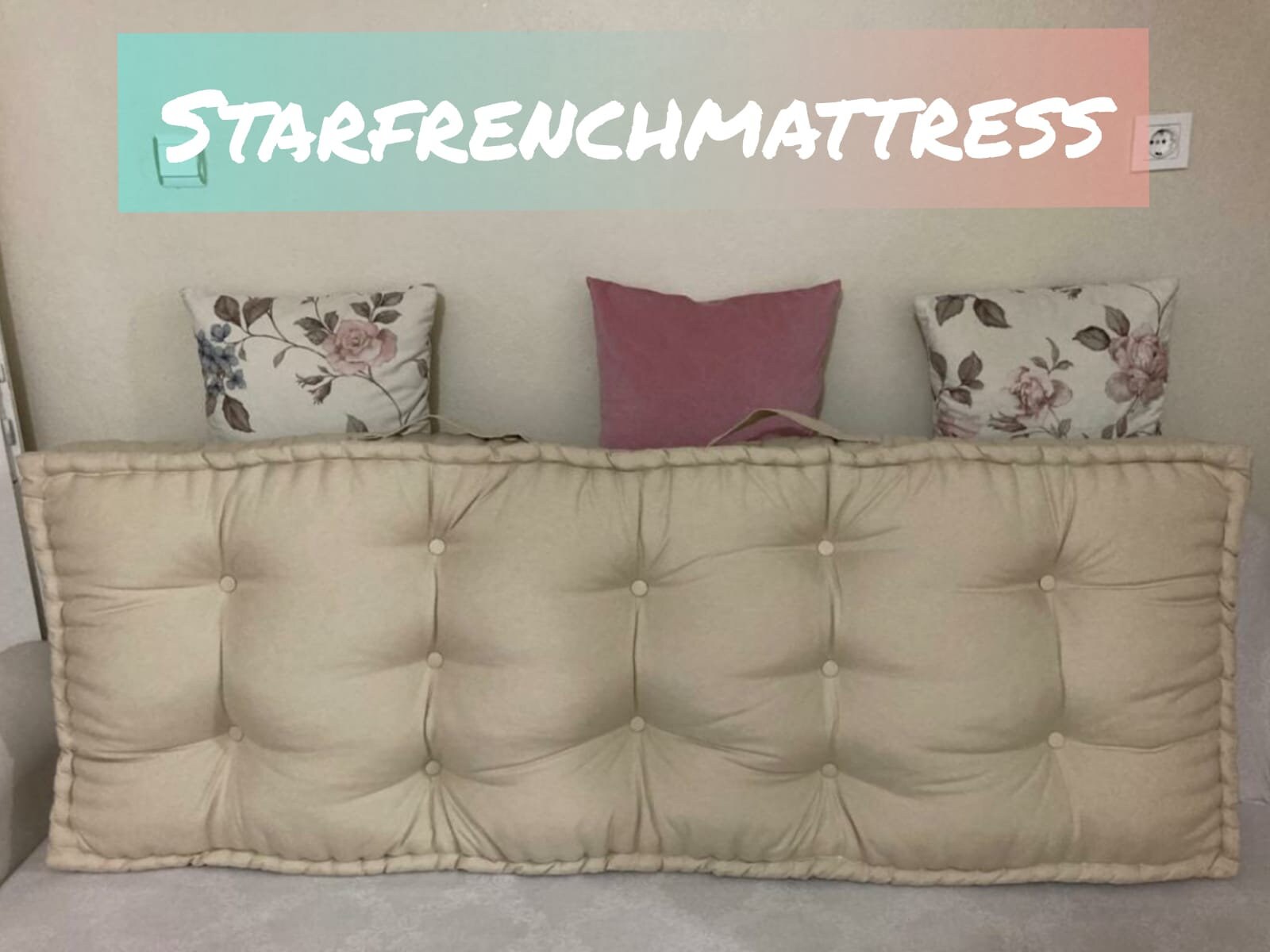 Sofa-Kissen Französisch Matratze Kissen Bank Kissen ...