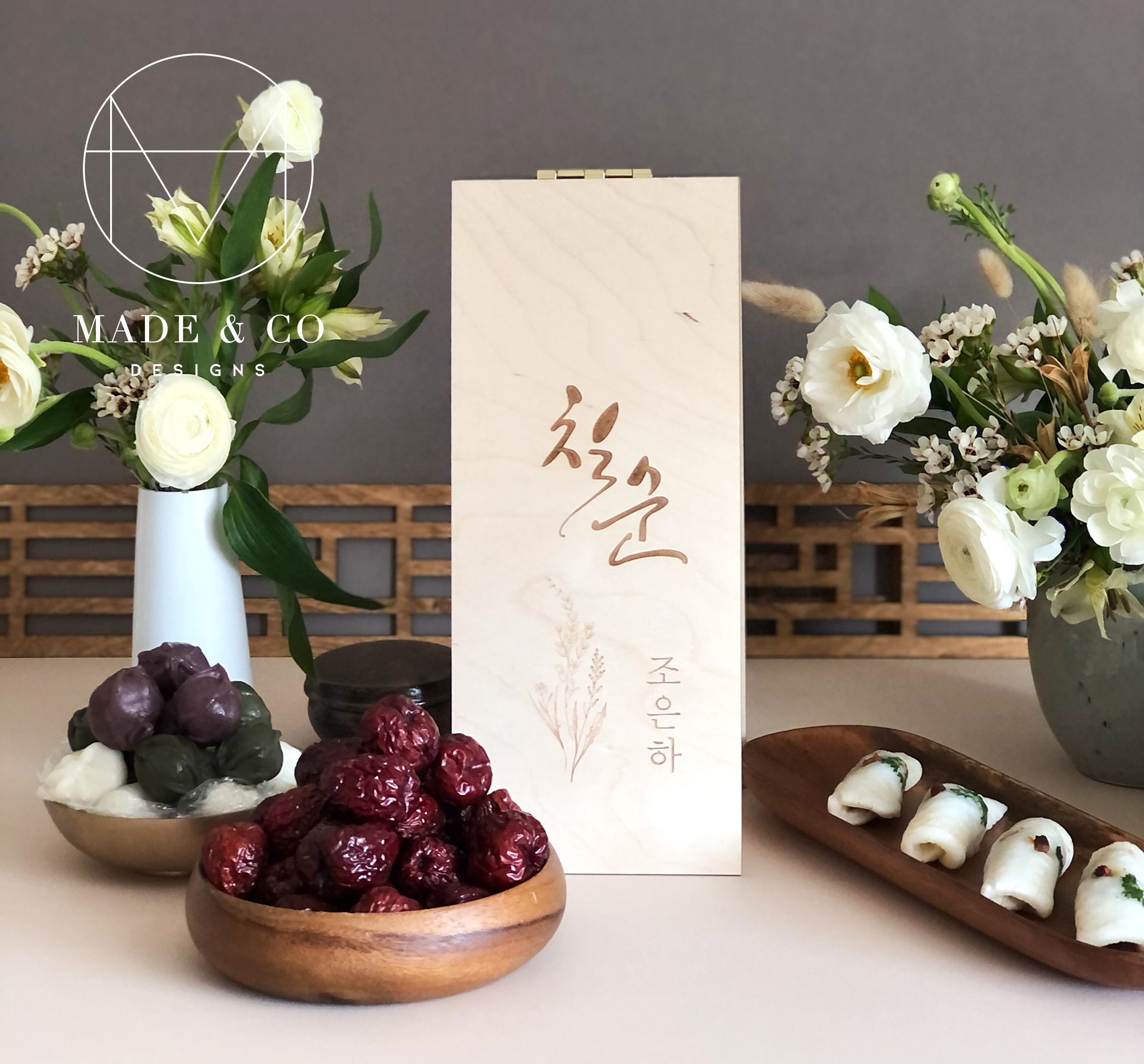 CUSTOM - Korean 60th 환갑 Birthday, 70th 칠순, 80th 팔순, Handmade