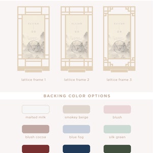 Custom Traditional Art Wooden Acrylic Tower Sign | Modern Korean Dohl, Baekil 백일 100 Days, Korean First Birthday 첫돌, Doljanchi, Landscape image 3