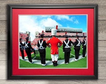 Ohio State TBDBITL Drumline - Framed OSU Band Photo