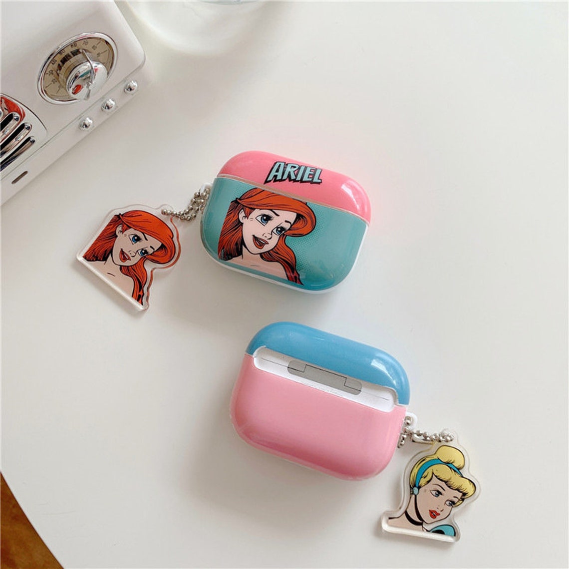 Airpod Cover Disney Princess Airpod Case Silicone Airpod Etsy