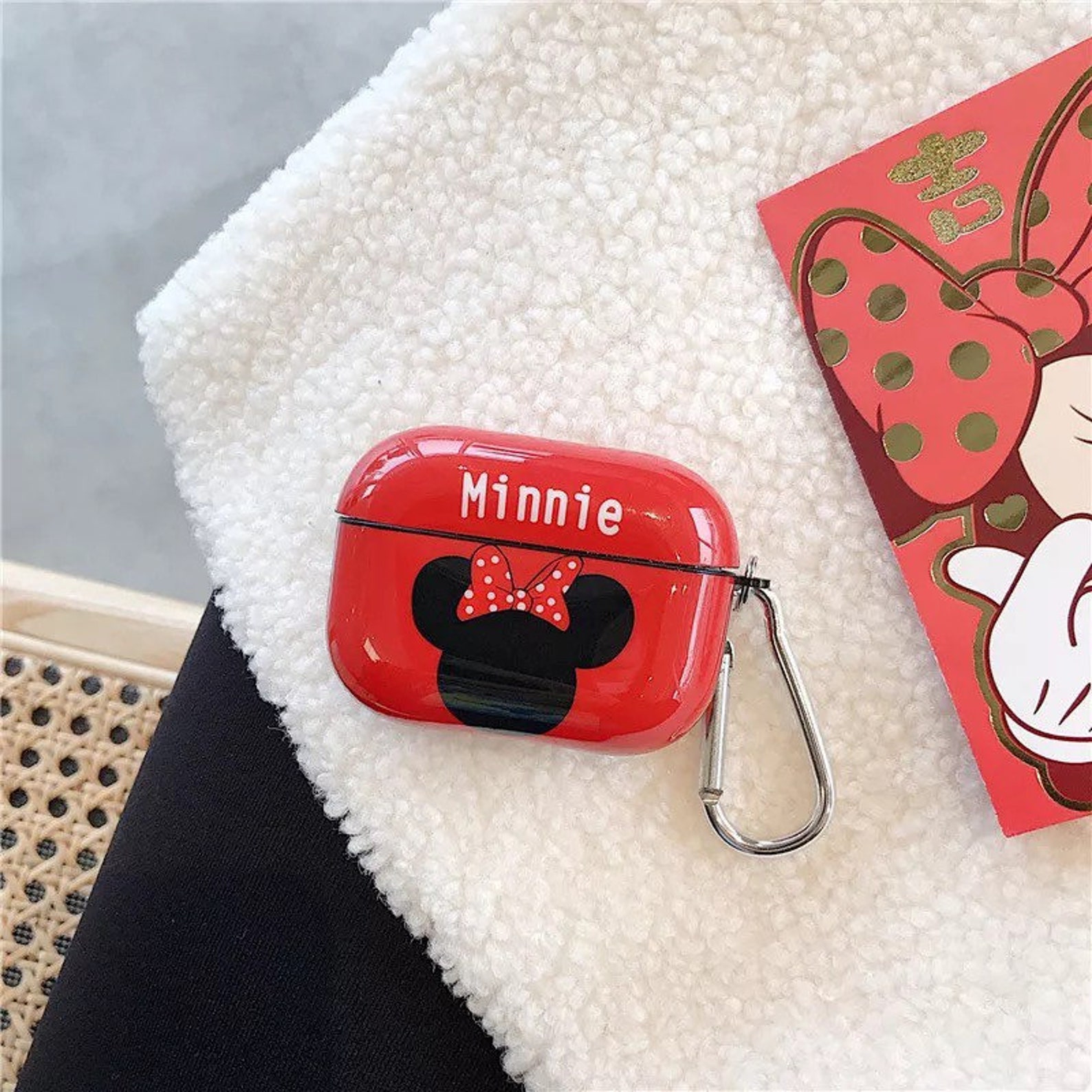 Mickey Minnie Airpod Cover Disney Characters Airpod Case Etsy