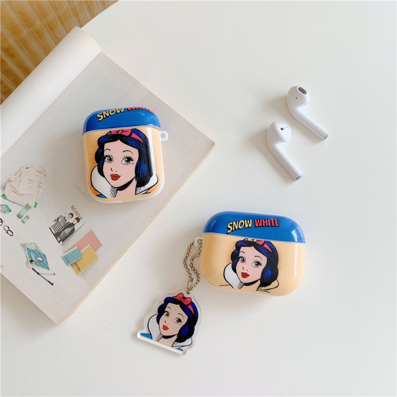 Airpod Cover Disney Princess Airpod Case Silicone Airpod Etsy