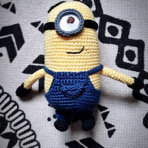 Minion häkelte, amigurumi Minion aus dem Film Ugly and Wicked Me
