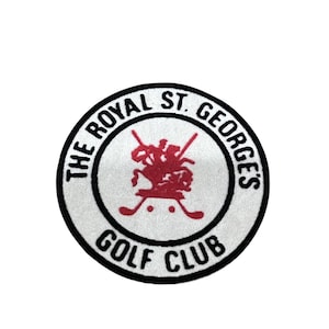 The Royal St. George&#39;s Golf Club England Vintage Patch