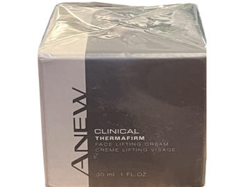 Crema facial reafirmante Avon ANEW Clinical ThermaFirm 30 ml (1 onza líquida) Sellada NOS