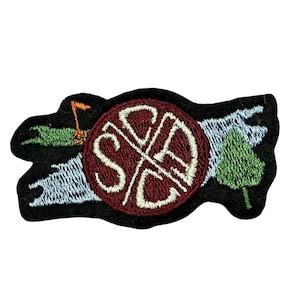 Vintage SACC Embroidered Golf Patch 3&quot;  San Antonio Country Club