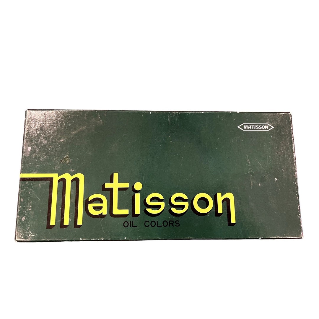 Vintage Matisson A12 Oil Color Paint Tube Set of 12 Made in Japan - Etsy