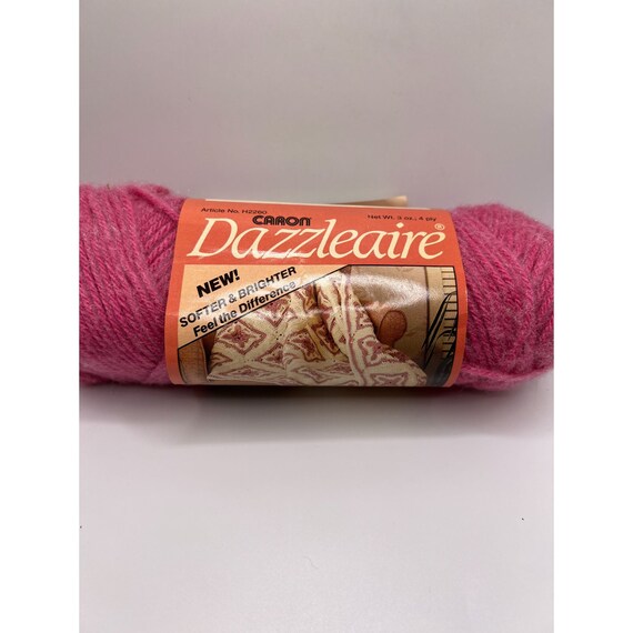 Vintage Caron Dazzleaire Yarn Lot of 4 Skeins Etsy