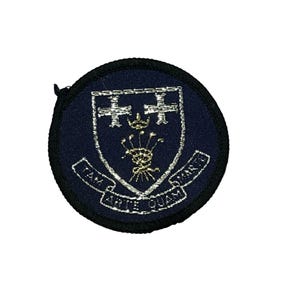 Vintage Embroidered Royal Troon Tam Arte Quam Marte Golf Patch
