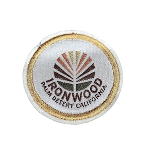 Ironwood Palm Desert California Golf Course Country Club Vintage 70&#39;s Patch