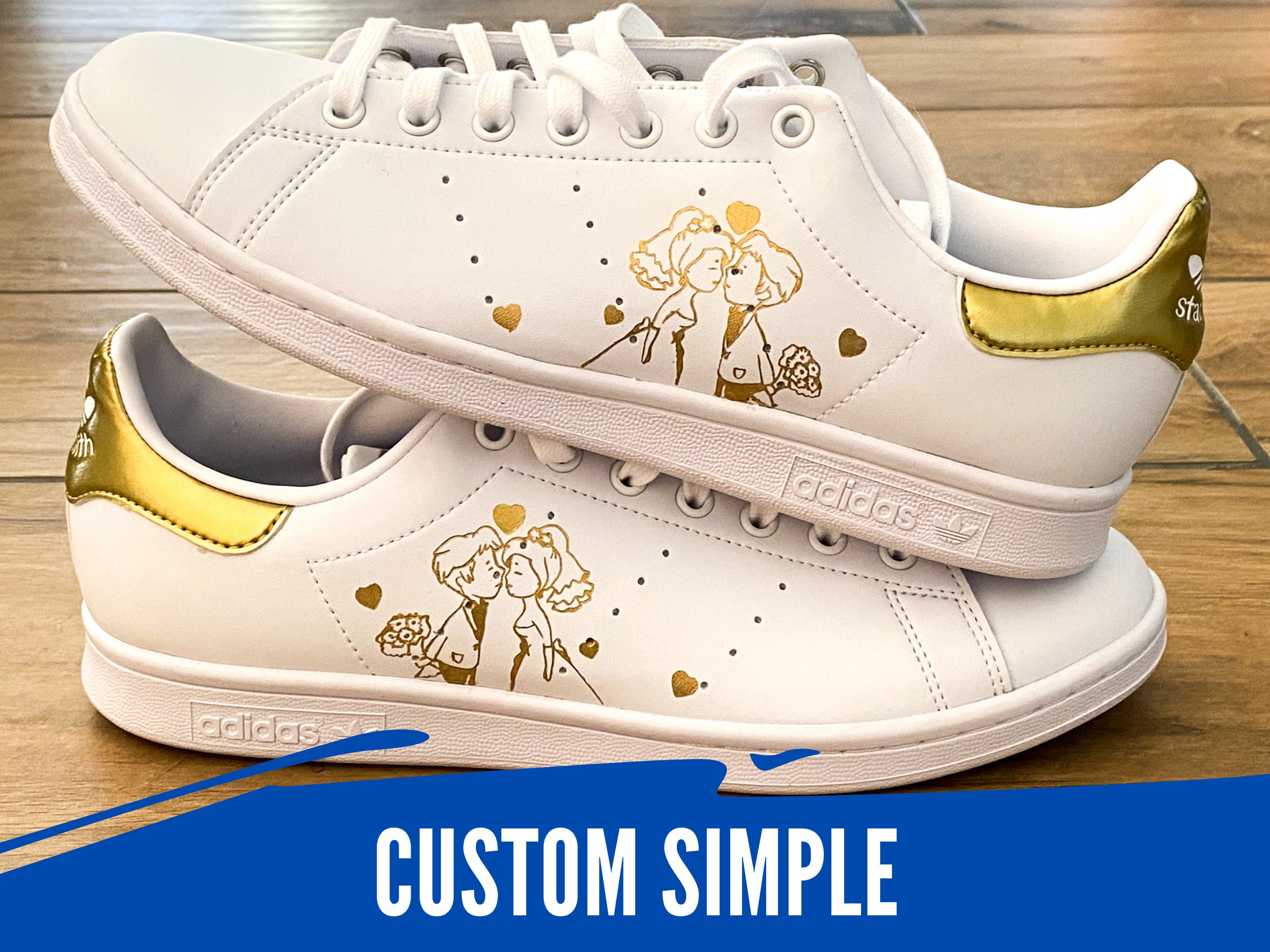 SINGLE CUSTOM Personalized Shoes Sneakers Unisex Child Adult - Etsy Denmark