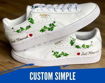 CUSTOM SIMPLE - personnalisation de chaussures, peintes à la main selon vos envies, peinture Angelus