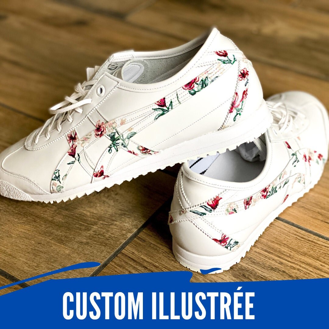 CUSTOM ILLUSTRATED Personalization of Shoes Hand Painted According to Your Wishes Angelus Painting Etsy UK