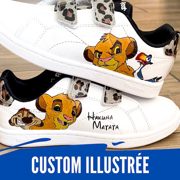 CUSTOM ILLUSTREE - personnalisation de chaussures, peintes à la main selon vos envies, peinture Angelus