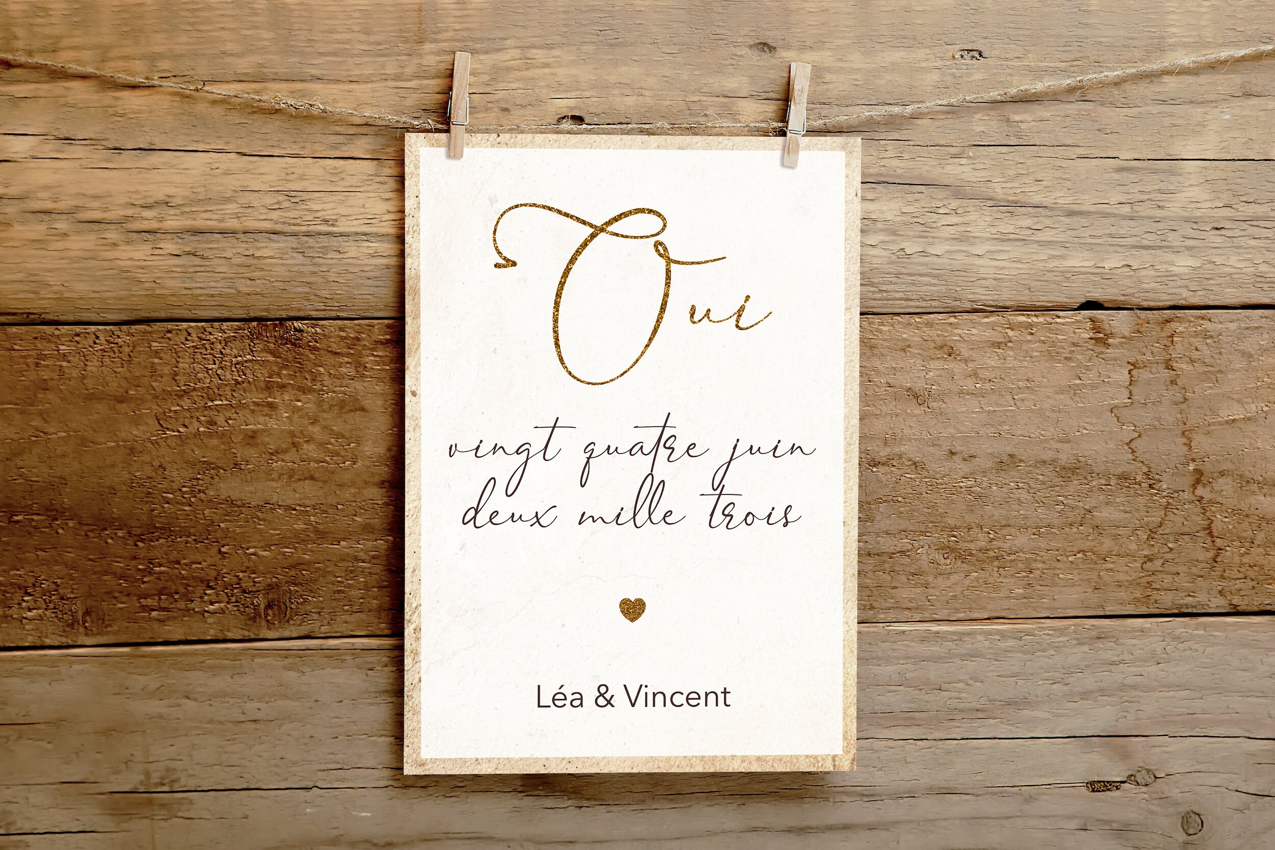 Affiche Mariage Fiançailles | Affiche Personnalisée, Date, Couple, St Valentin, Amour, Idée Cadeau S