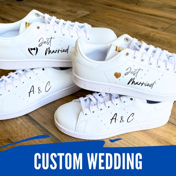 custom wedding sneakers