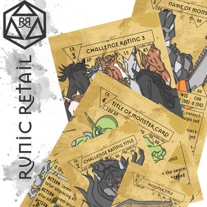 20 carte Incontro casuale (CR 1-5) per 5e Dungeons and Dragons