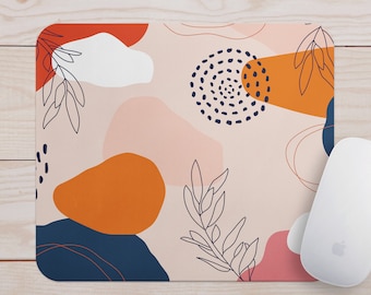 Mousepad mit Abstraktem Design - Perfekt fürs Büro, Zuhause, als Geschenk - Ideal zum Valentinstag