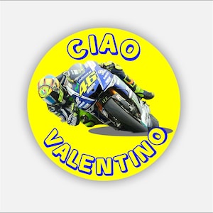 Autocollant Pour Motos Valentino Rossi 46 Moto GP - Star Sam