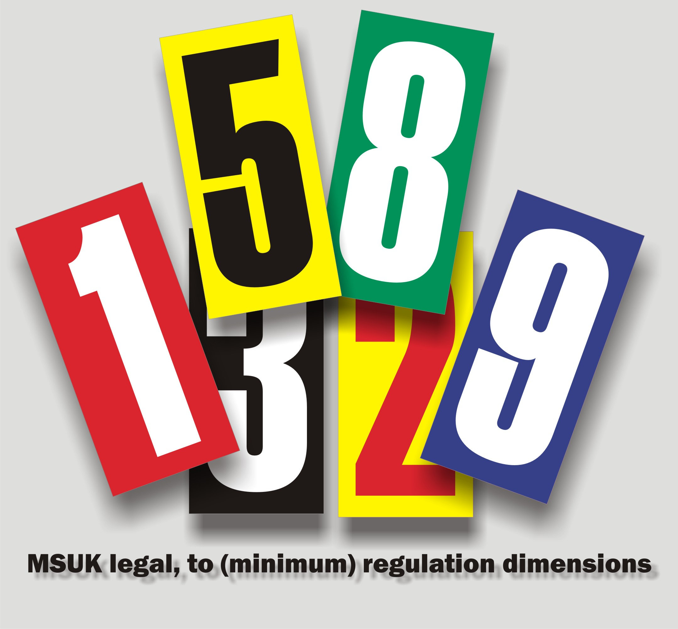 Motorsport UK Reg Size, Karting Self Adhesive Kart Race Numbers ...