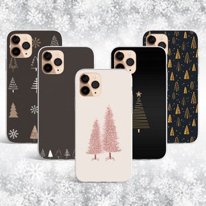 Merry Christmas Tree Holiday  phone case for fits Pixel  8 pro,8,7,6, iPhone 15, 15 pro max, 14 pro max, 13, samsung s23+,s23 ultra s22, s21