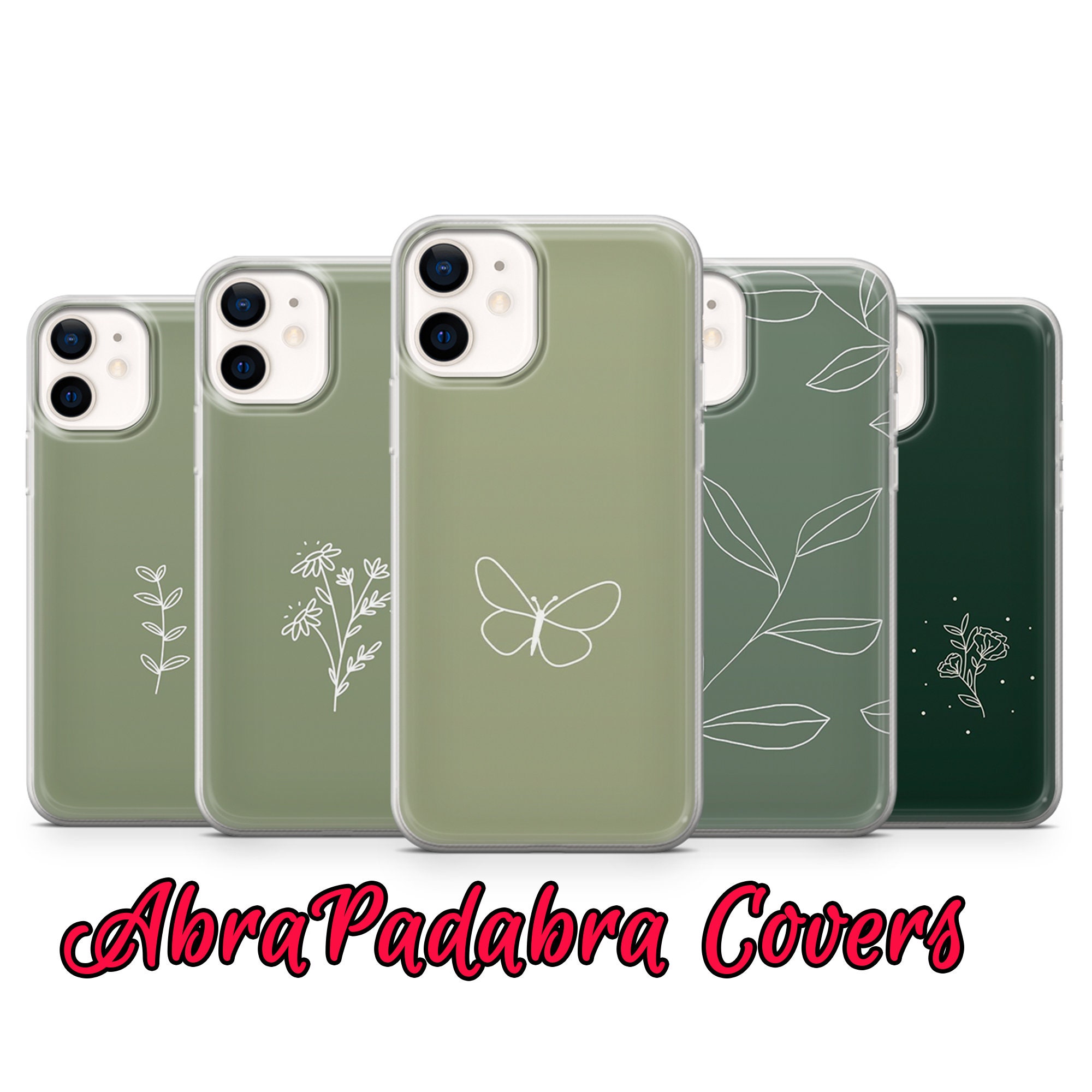 Green Pastel Elegant sweet cute phone case for fits iPhone 7 Etsy