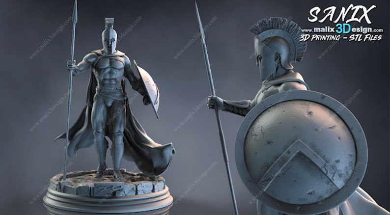 LEONIDAS 300 Spartans X-MEN Diorama Figure Resin - Etsy