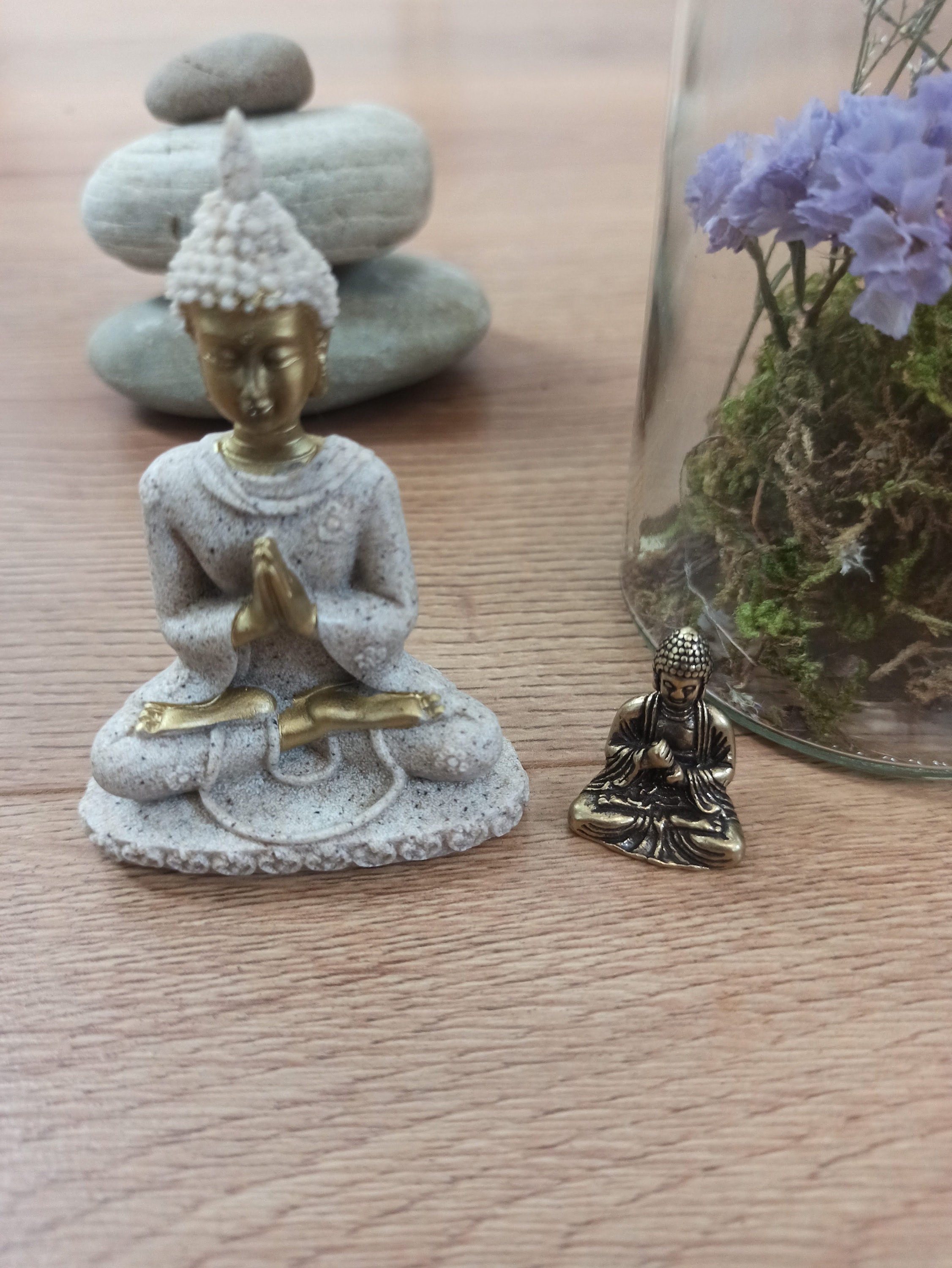 Mes Petits Bouddhas, Coin Méditation, Yoga, Autel, Sacré, Spiritualité. Bouddha, Reiki. Cadeau Fête
