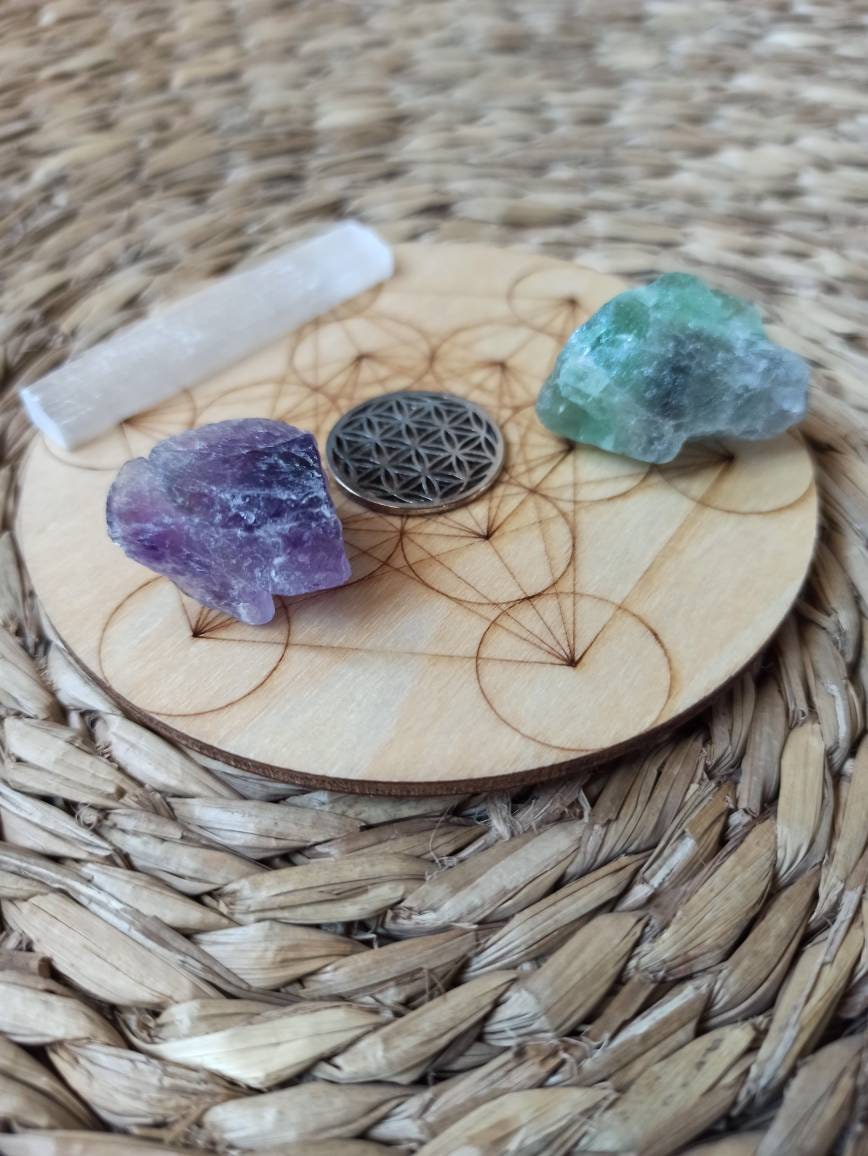 Pack Lithothérapie Bien Être et Sérénité, Pierre de Chance. Méditation, Yoga, Reiki. Bien Lithothéra