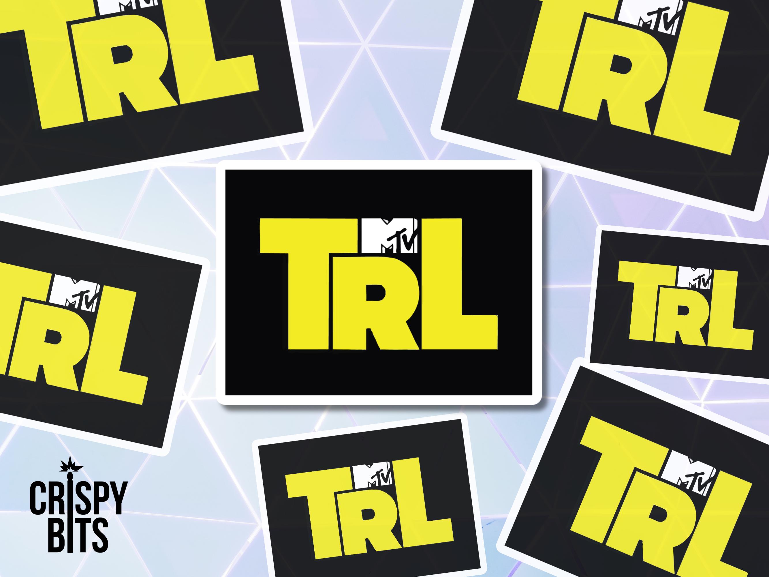 Trl Sticker TRL Sticker | Music Videos | 2000s | MTV | Laptop Decal | Top 10 ...
